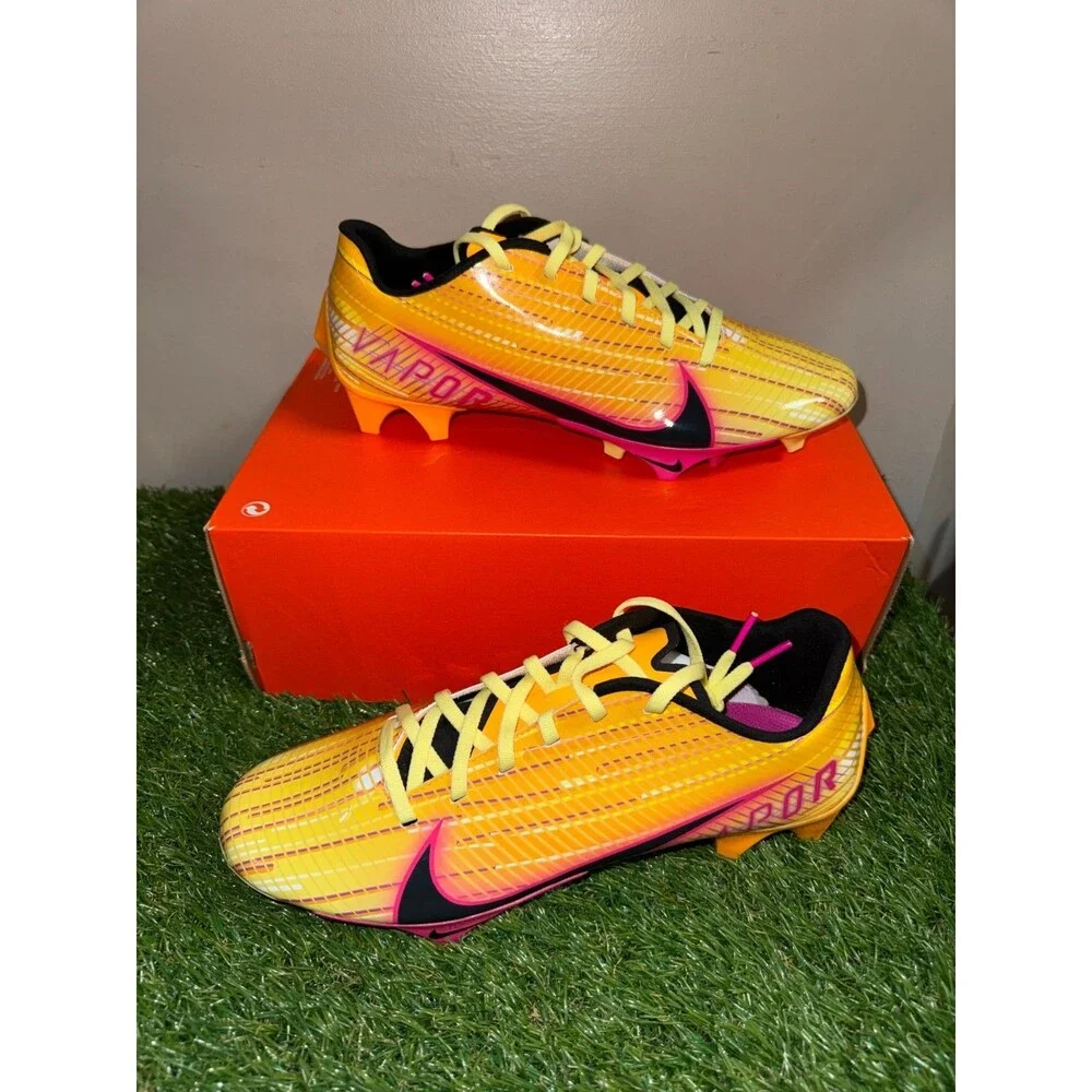 Mens 10 Nike Vapor Edge 4.1 CMBN P NFL Combine PE Football Cleats FZ6210-800 NEW